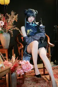 Coser Miyamoto Sakura as Ryuuka Hisaki (Blue Archive): Alluring Warrior Beauty 8059691834-22