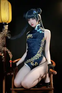 Coser Miyamoto Sakura as Ryuuka Hisaki (Blue Archive): Alluring Warrior Beauty 8059691834-15