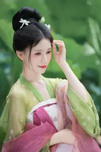 Xu Jin Huan's Serene Hanfu Beauty Amidst Lotus Pond - YiTuYu Vol.8702 Photoshoot-7