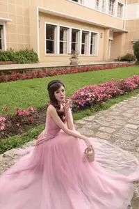 Lilly Luta 'Living Doll' Transforms into a Sweet Pink Princess in a Fairytale Garden-0