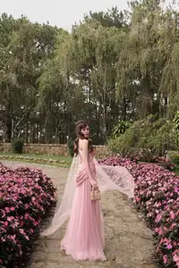 Lilly Luta 'Living Doll' Transforms into a Sweet Pink Princess in a Fairytale Garden-3