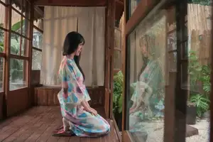 East Asian Charm: Graceful Beauty in Kimono - YiTuYu Art Language Vol.8631 KK Photo Series-3