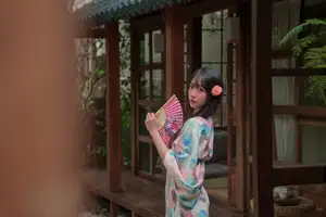 East Asian Charm: Graceful Beauty in Kimono - YiTuYu Art Language Vol.8631 KK Photo Series-11