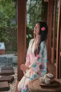 East Asian Charm: Graceful Beauty in Kimono - YiTuYu Art Language Vol.8631 KK Photo Series-9