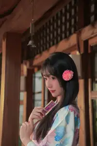 East Asian Charm: Graceful Beauty in Kimono - YiTuYu Art Language Vol.8631 KK Photo Series-15