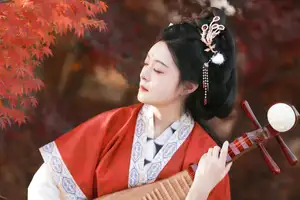 YiTuYu Vol.8605: Sui Sui Ru Yi – Classical Charm Amidst Autumn Hues-6