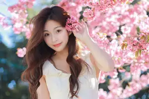 Captivating chickkii: A Vision of Spring Under Cherry Blossoms - YiTuYu Vol.8707-22