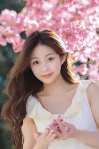 Captivating chickkii: A Vision of Spring Under Cherry Blossoms - YiTuYu Vol.8707-5