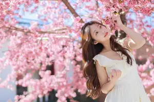 Captivating chickkii: A Vision of Spring Under Cherry Blossoms - YiTuYu Vol.8707-15