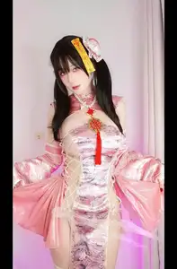 Coser Bai Yin 81 Sweet Pink Charm in Fantia March Part02 Collection-4