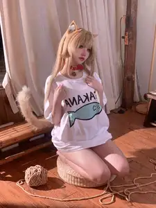 Coser kaOri's Playful Cat Transformation: Discover Adorable Moments in Part03-15