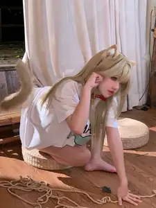 Coser kaOri's Playful Cat Transformation: Discover Adorable Moments in Part03-13