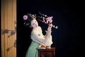 Tu Ya W in YiTuYu Vol.8680: Classical Beauty & Peony Elegance-18