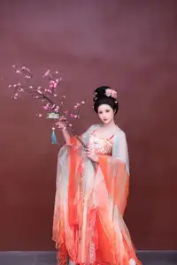 Bei Bei Mo's Grace: Hanfu Beauty Amidst Cherry Blossoms, YiTuYu Vol.8626-16