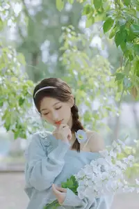 Lin Miao Xin: Captivating Spring Serenity in YiTuYu Vol.8645-13