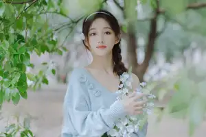 Lin Miao Xin: Captivating Spring Serenity in YiTuYu Vol.8645-1