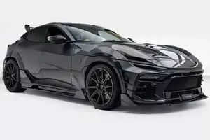 Discover the stunning Keyvany-tuned Ferrari Purosangue: Aggressive exterior meets vibrant yellow interior-2