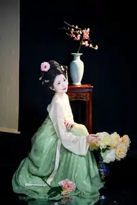Tu Ya W in YiTuYu Vol.8680: Classical Beauty & Peony Elegance-16