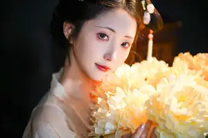 Tu Ya W in YiTuYu Vol.8680: Classical Beauty & Peony Elegance-13