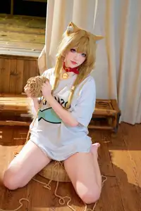 Coser kaOri Transforms into Adorable Catgirl Huang Dou Fen - Part01-1