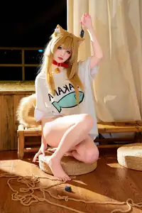 Coser kaOri Transforms into Adorable Catgirl Huang Dou Fen - Part01-11