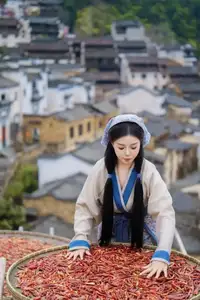 Zhang Ying: Rustic Charm of a Traditional Farm Girl - YiTuYu Vol.8653-4