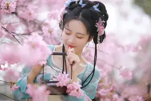 Graceful Mian Mian Si Yuan Dao Amidst Cherry Blossoms Vol.8684 - YiTuYu Art Language-8