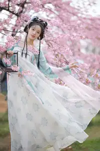 Graceful Mian Mian Si Yuan Dao Amidst Cherry Blossoms Vol.8684 - YiTuYu Art Language-4