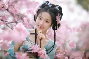 Graceful Mian Mian Si Yuan Dao Amidst Cherry Blossoms Vol.8684 - YiTuYu Art Language-6