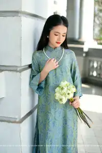 Elegant Vietnamese Ao Dai: Timeless Beauty of an Asian Lady-13