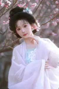Ethereal Hanfu Beauty: Rui Rui Cai Bu Shi Cai Gou Shines in YiTuYu Vol.8619-1