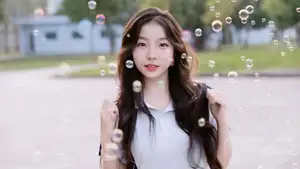 Radiant Young Student Reading, Embracing Knowledge-4