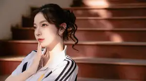 Radiant Young Student Reading, Embracing Knowledge-0