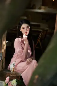 Elegant Vietnamese Beauty: Discovering a Girl's Grace in Gentle Sunlight-13