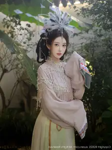 XiuRen No.10736: Li Shuang Er's Ancient Charm & Mesmerizing Guzheng Melody-8