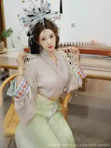 XiuRen No.10736: Li Shuang Er's Ancient Charm & Mesmerizing Guzheng Melody-29