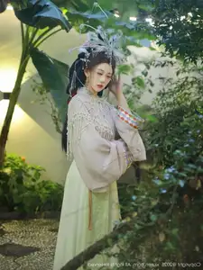 XiuRen No.10736: Li Shuang Er's Ancient Charm & Mesmerizing Guzheng Melody-25