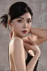 Discover Alluring Beauty in a Captivating Portrait. Her Gaze Will Enchant Every Eye.-0