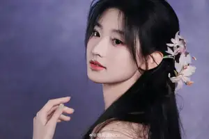 Captivating Elegance: Young Woman Prepares Ancient Herbs with Mortar and Pestle.-5