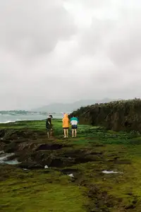 Discover Hon Do: Lush Green Moss Beach and Majestic Sea Cave, a Mesmerizing Landscape in Khanh Hoa.-3