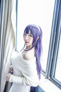 Coser Jiu Qu Jean as Utaha: Sweet Mysterious Bedroom Moments (29P)-18