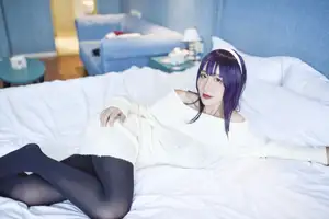 Coser Jiu Qu Jean as Utaha: Sweet Mysterious Bedroom Moments (29P)-13