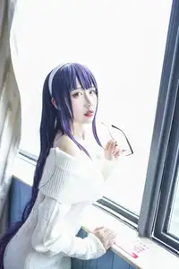 Coser Jiu Qu Jean as Utaha: Sweet Mysterious Bedroom Moments (29P)-23