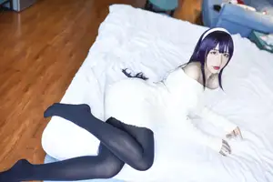 Coser Jiu Qu Jean as Utaha: Sweet Mysterious Bedroom Moments (29P)-22