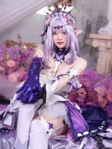 Machi Cosplay Honkai: Star Rail – Enchanting "Dreamy Butterfly" Elegance-3