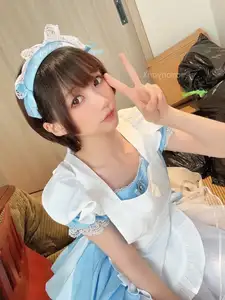 Coser NAGISA: Captivating Maid Cosplay in Exclusive Part04 Collection - Discover Her Enchanting Beauty-6