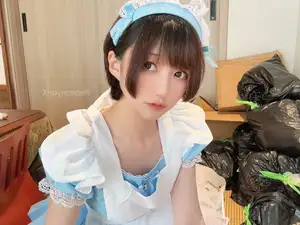 Coser NAGISA: Captivating Maid Cosplay in Exclusive Part04 Collection - Discover Her Enchanting Beauty-11