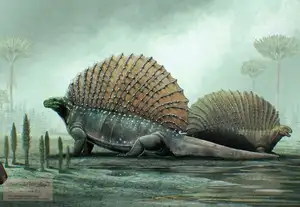 Edaphosaurus: Giant 'Sail-Backed' Prehistoric Creature, Unique Permian Herbivore-0