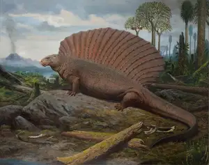 Edaphosaurus: Giant 'Sail-Backed' Prehistoric Creature, Unique Permian Herbivore-2