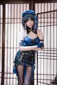 Coser Xuan Xiao Xue Jie as Yang Yang: Unveiling the Mysterious Allure of an Elegant Warrior Part01-15